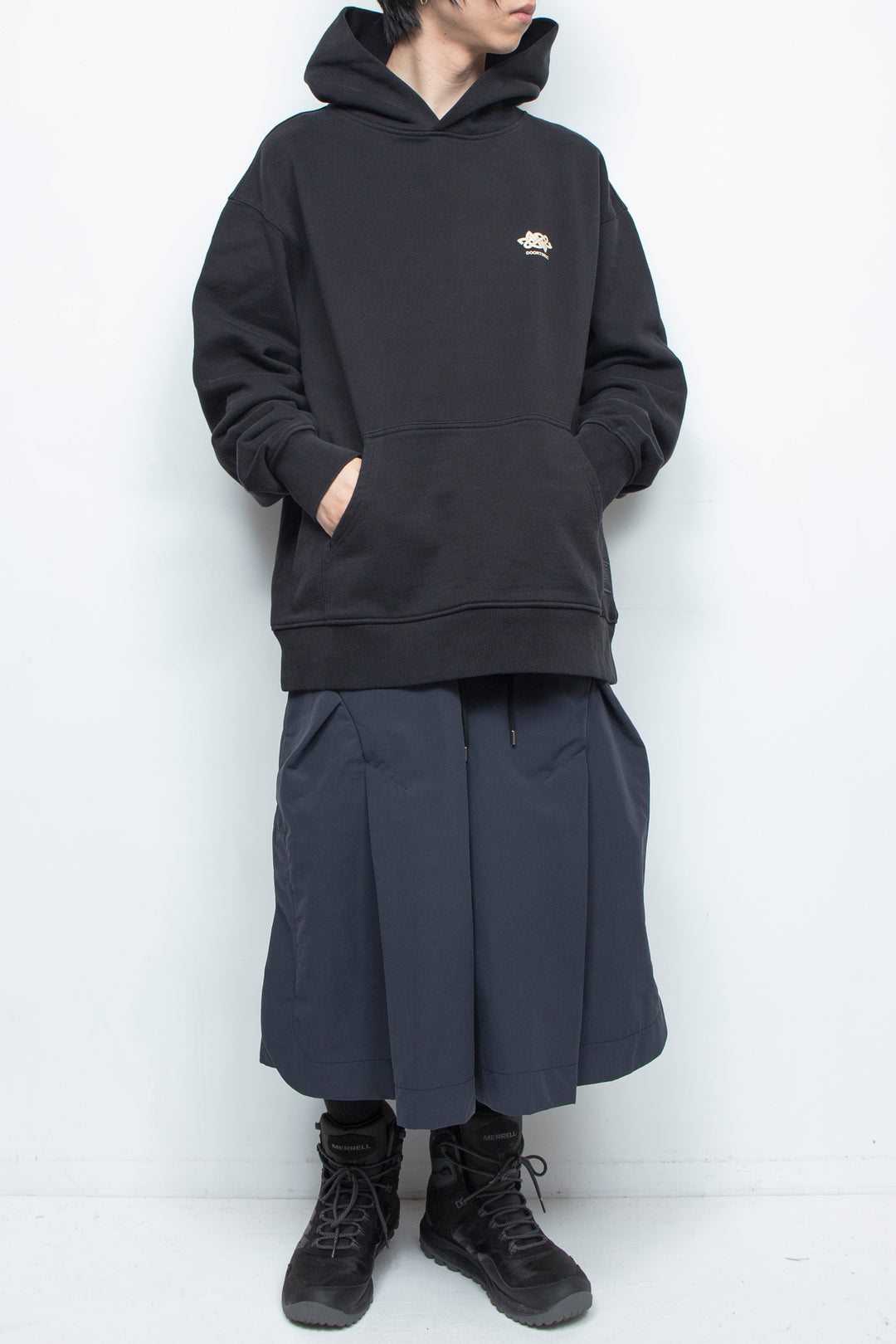 DTR BACK GRAPHIC HOODIE BLACK