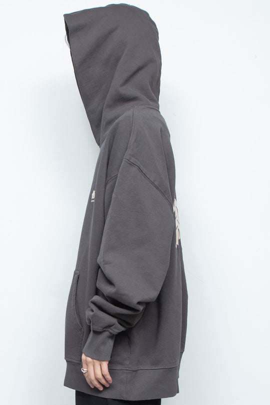 DTR BACK GRAPHIC HOODIE GRAY