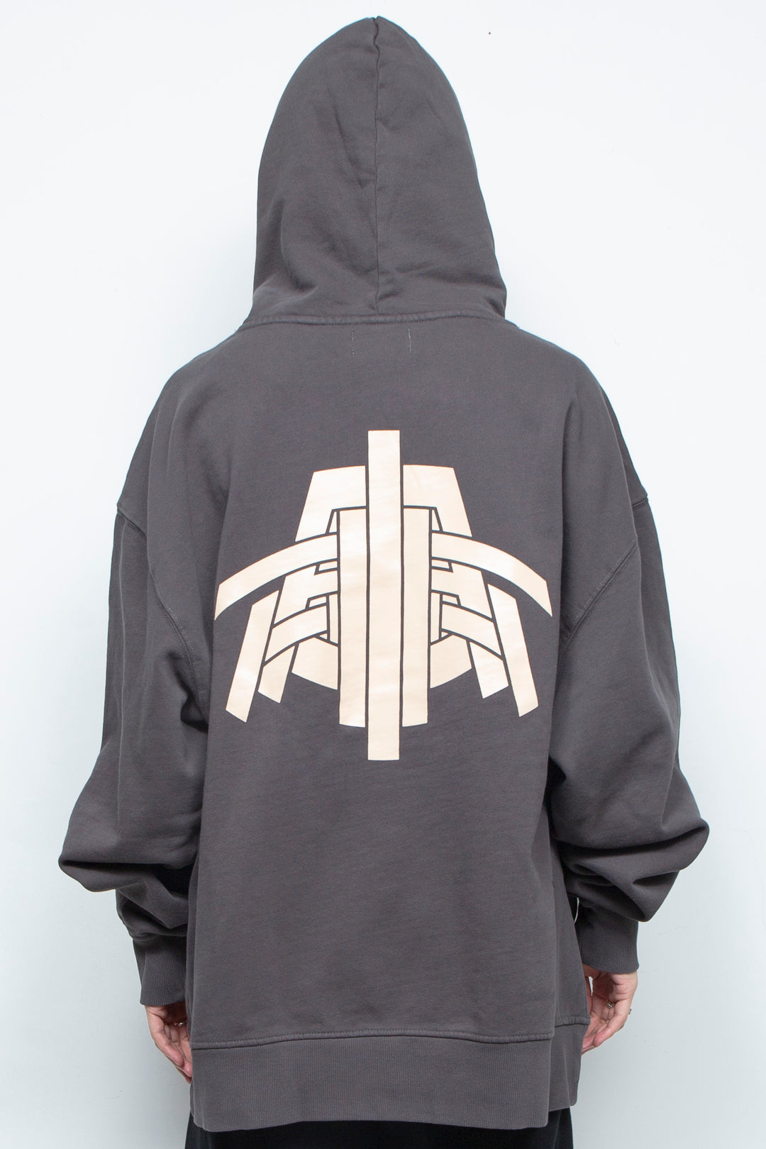 DTR BACK GRAPHIC HOODIE GRAY