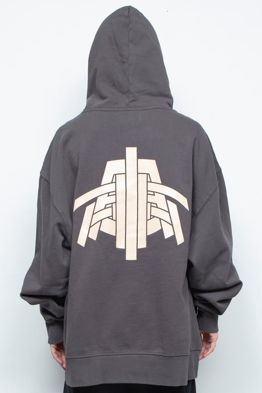 DTR BACK GRAPHIC HOODIE GRAY