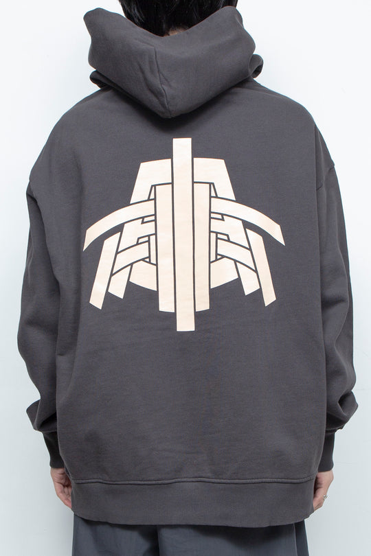 DTR BACK GRAPHIC HOODIE GRAY