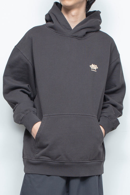 DTR BACK GRAPHIC HOODIE GRAY