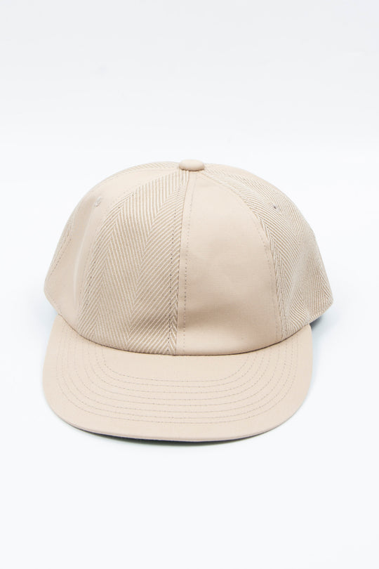 8panel Cap Beige