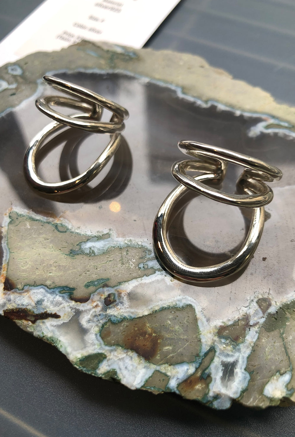 Progress Silver Earcuff Ring