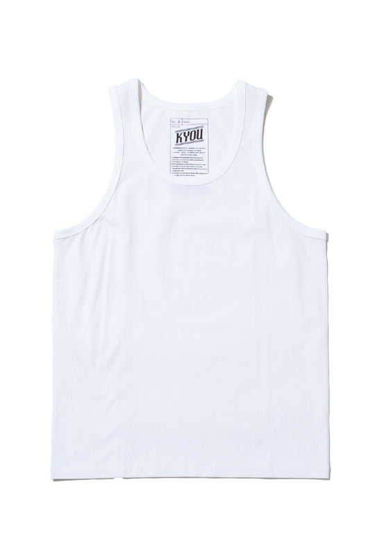"UNDERS".02 Comfort Tank Tops WHITE