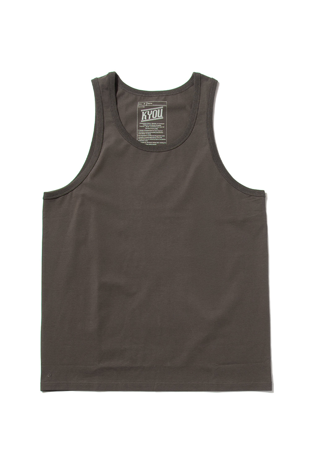 "UNDERS".02 Comfort Tank Tops BLACK