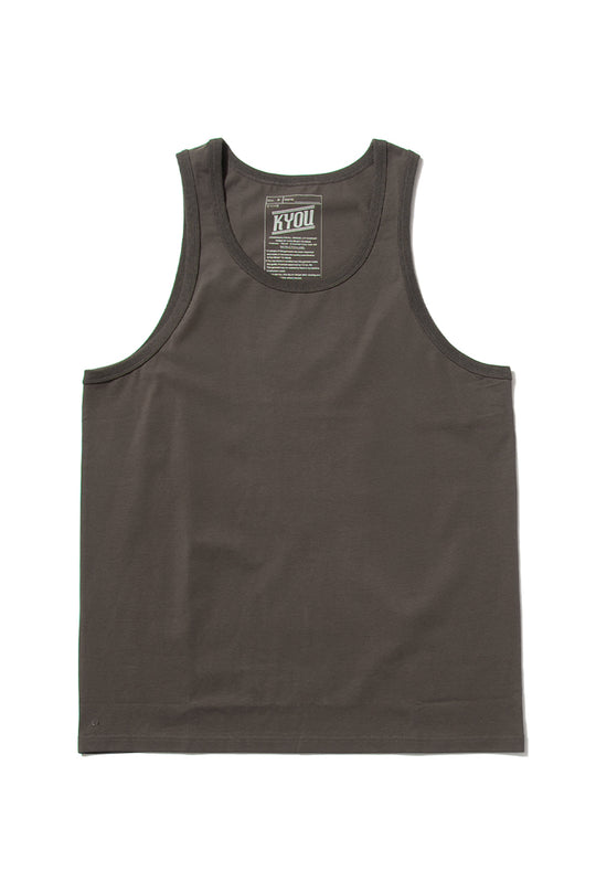 "UNDERS".02 Comfort Tank Tops BLACK