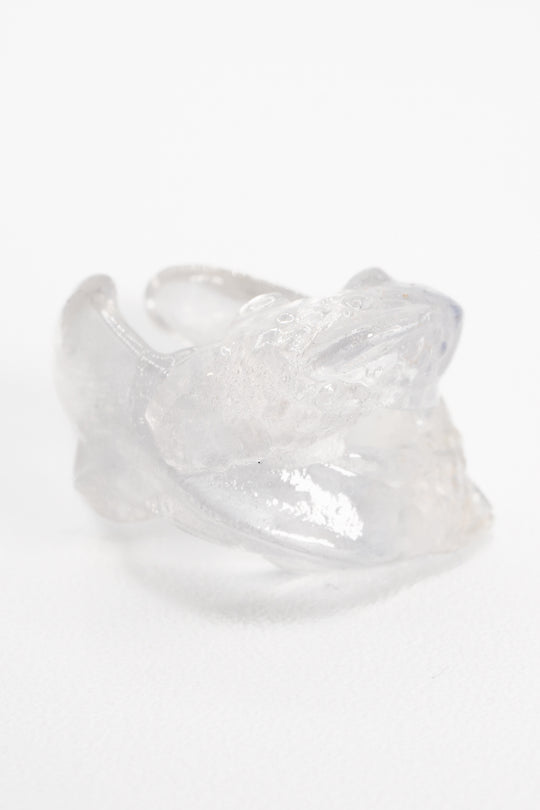 Double fish ear cuff