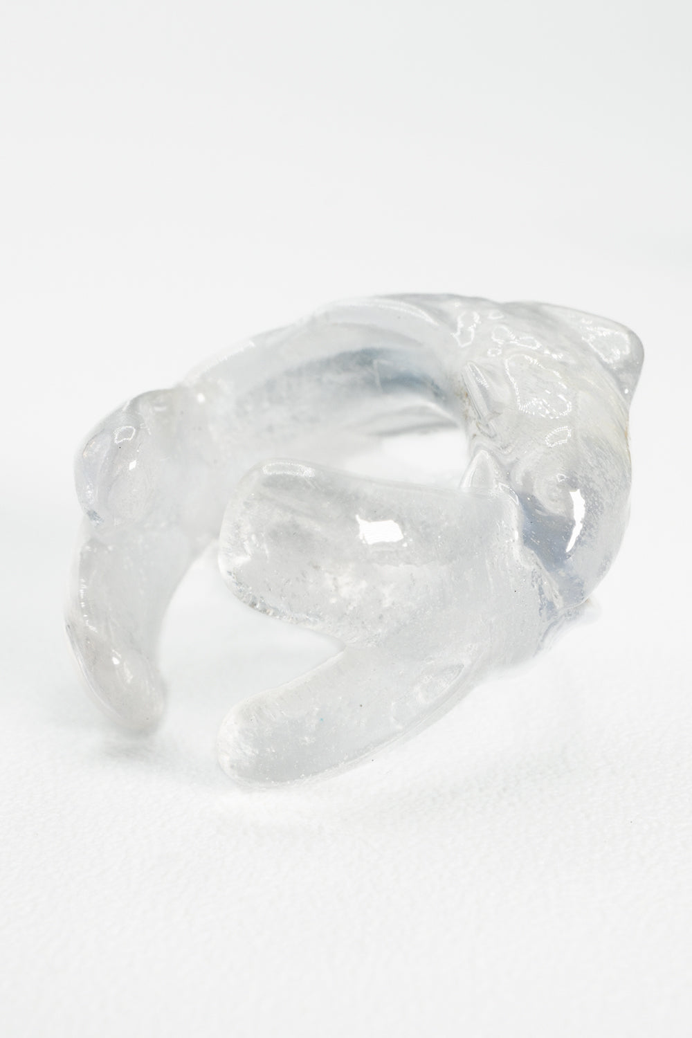 Double fish ear cuff