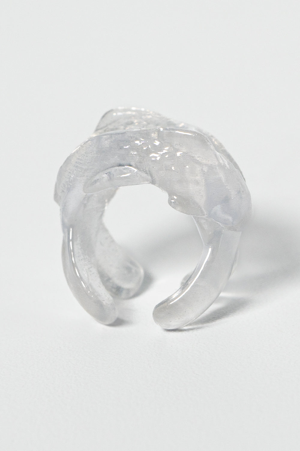 Double fish ear cuff