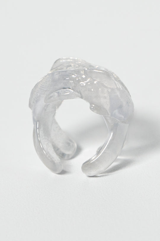 Double fish ear cuff