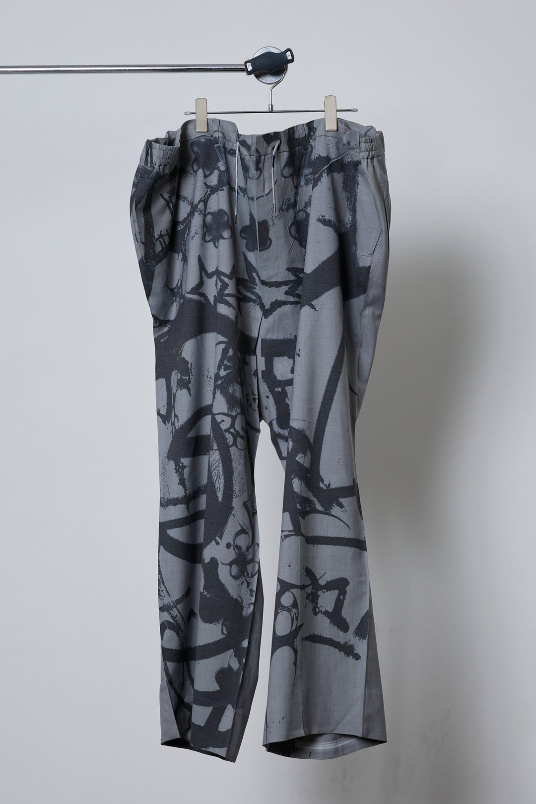1001 SONGS OF EBAY TROUSERS GRAY