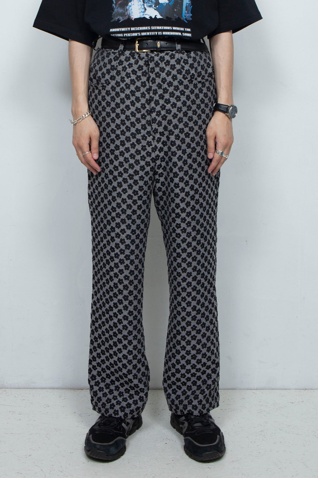 FLORAL PATTERN PANTS