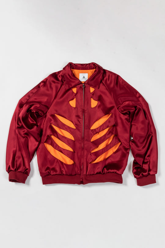Skeleton Bone Breaks into Air Force Jacket