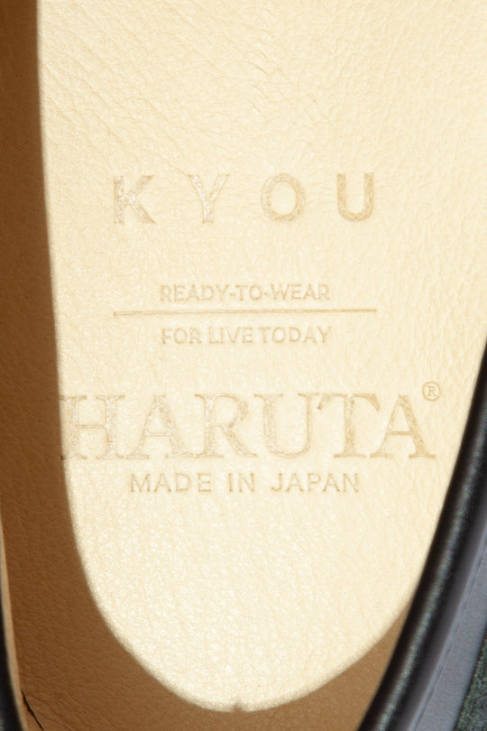 "SKOOL" Type.2 Embroidered Coin Loafers by HARUTA