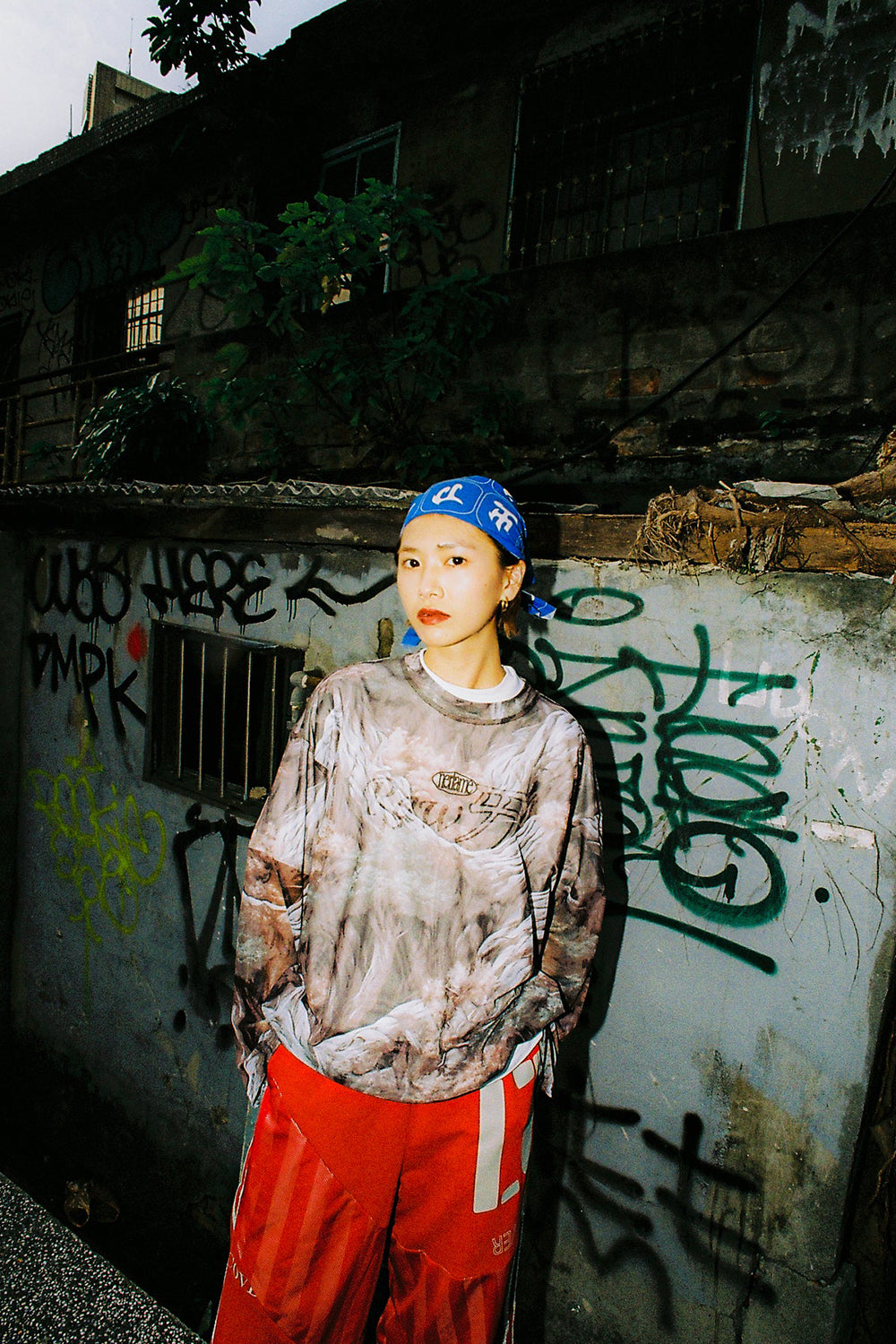 TREE CAMO MESH L/S