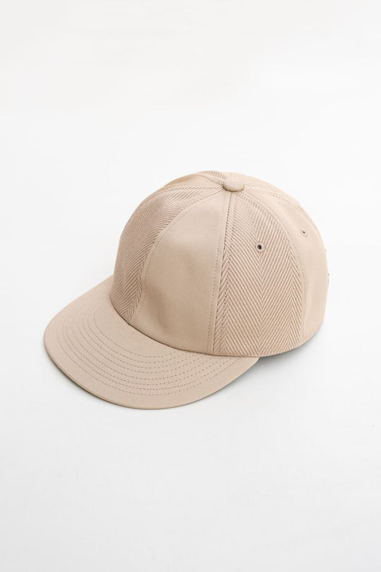 8panel Cap Beige
