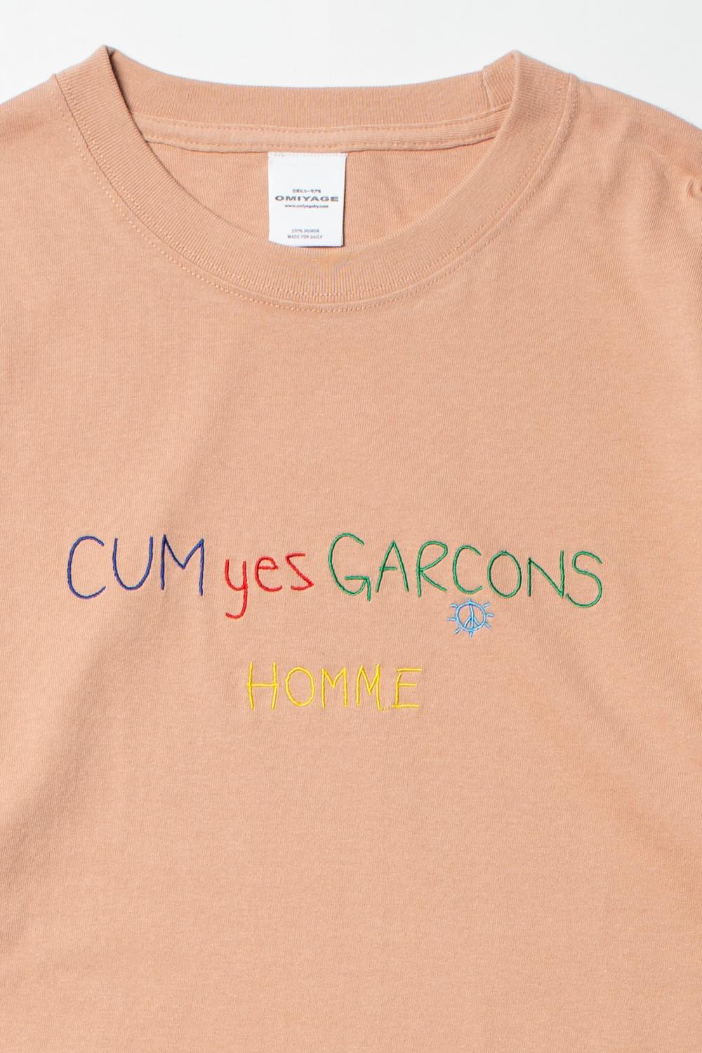 CUM YES GARCONS TEE