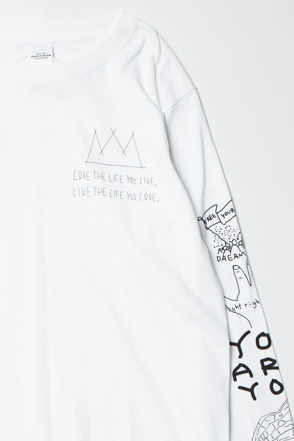 POSITIVE GRAFIFTI L/S TEE