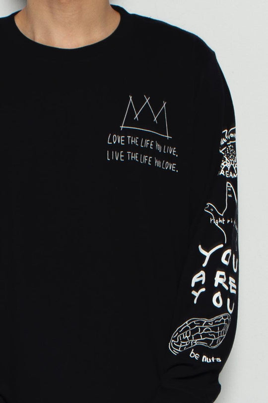 POSITIVE GRAFIFTI L/S TEE