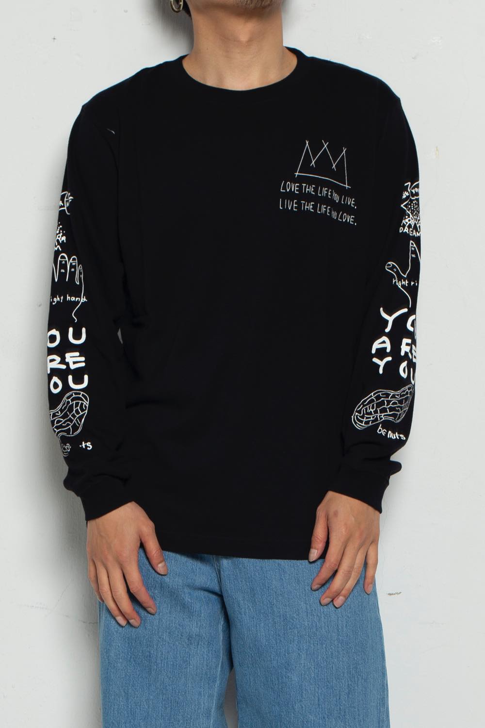 POSITIVE GRAFIFTI L/S TEE