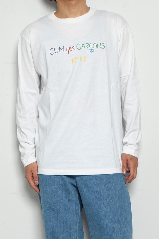CUM YES GARCONS L/S TEE