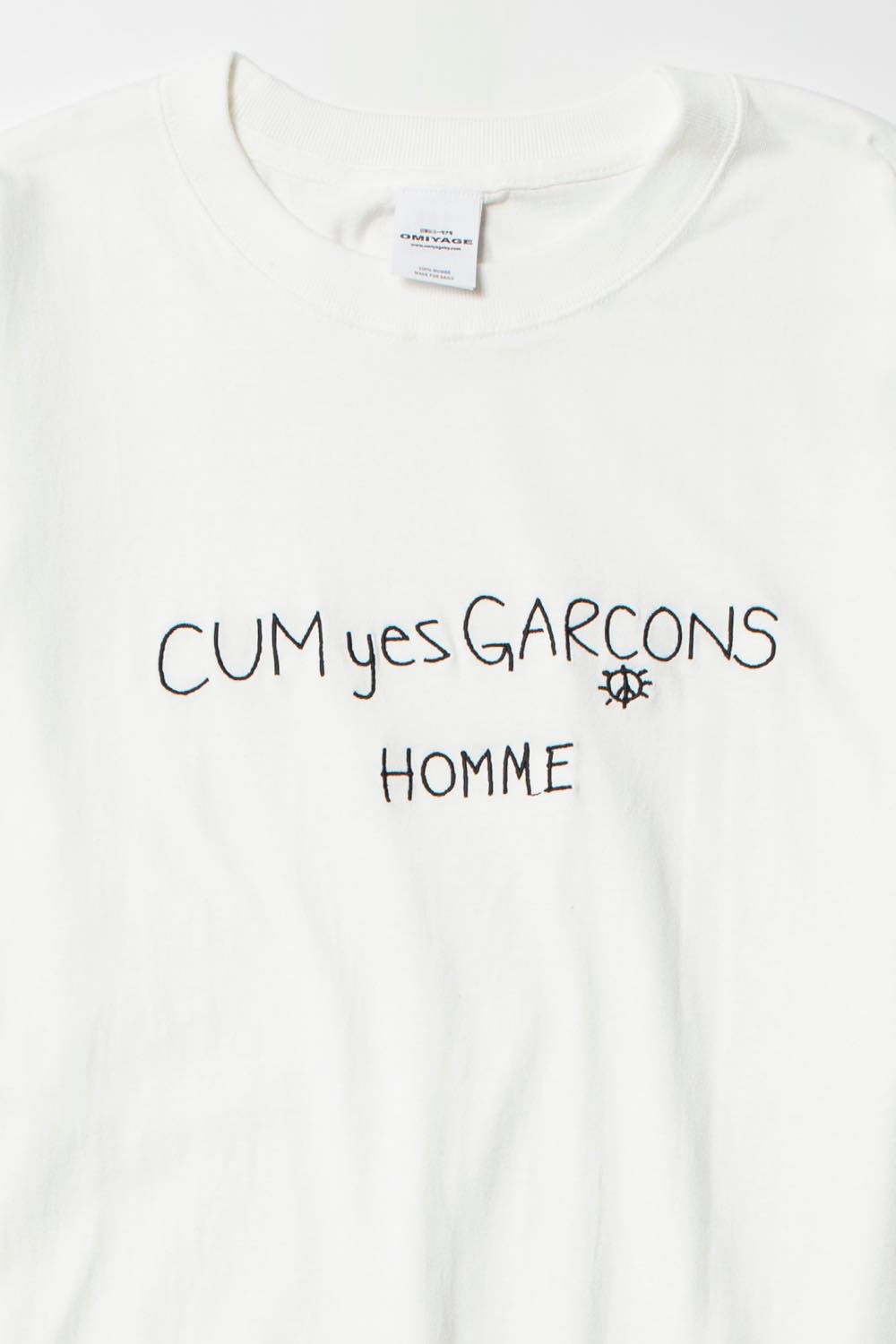 CUM YES GARCONS TEE