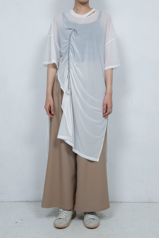 Gathered Onepiece White