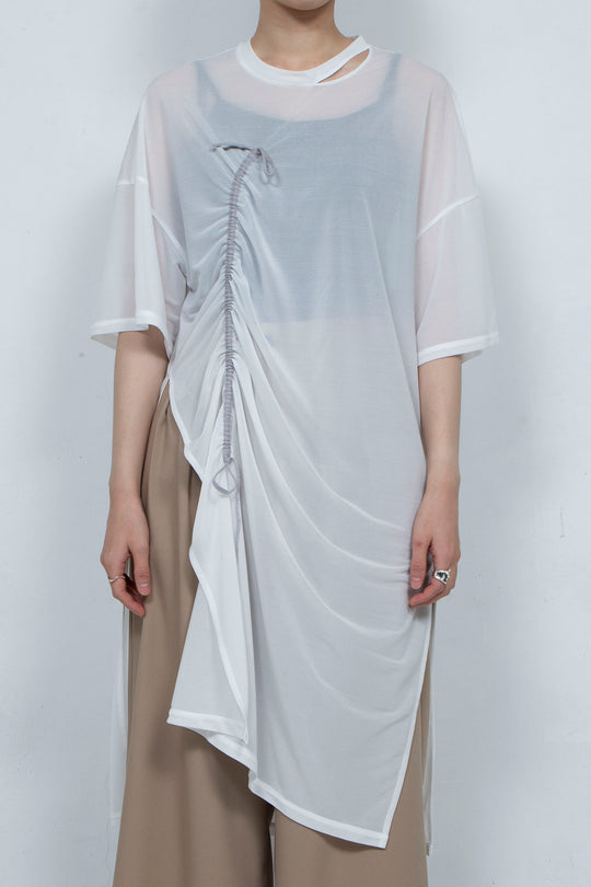Gathered Onepiece White