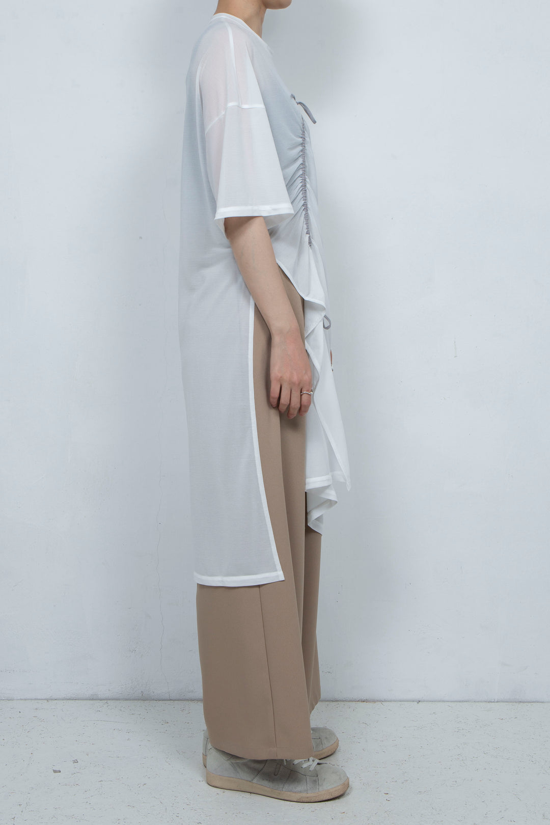 Gathered Onepiece White