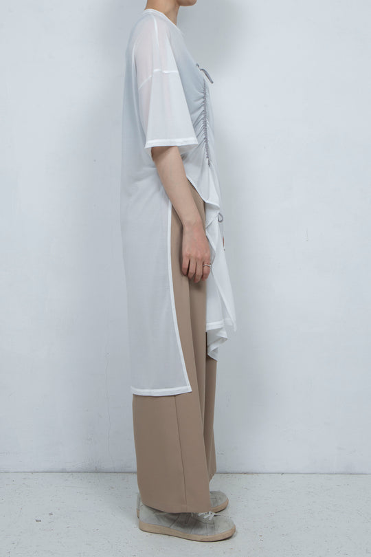 Gathered Onepiece White