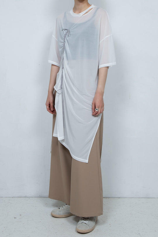 Gathered Onepiece White