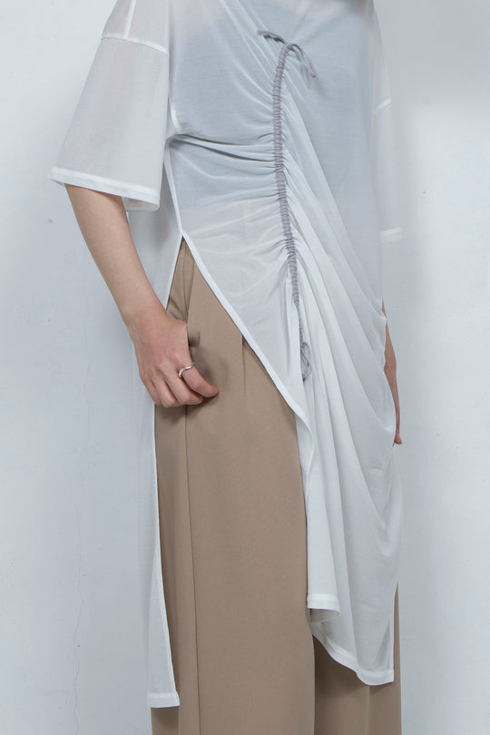 Gathered Onepiece White
