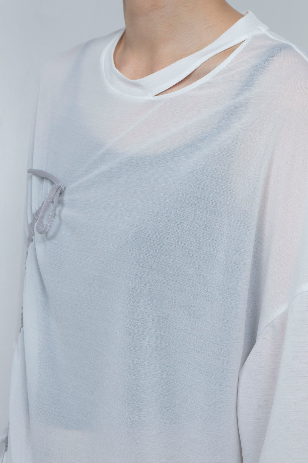 Gathered Onepiece White