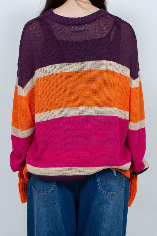Landscape cotton knit Evening