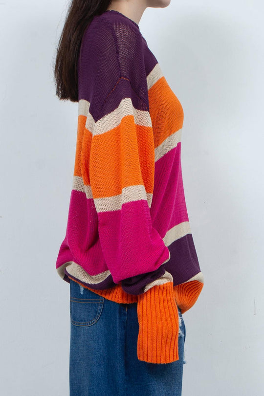 Landscape cotton knit Evening