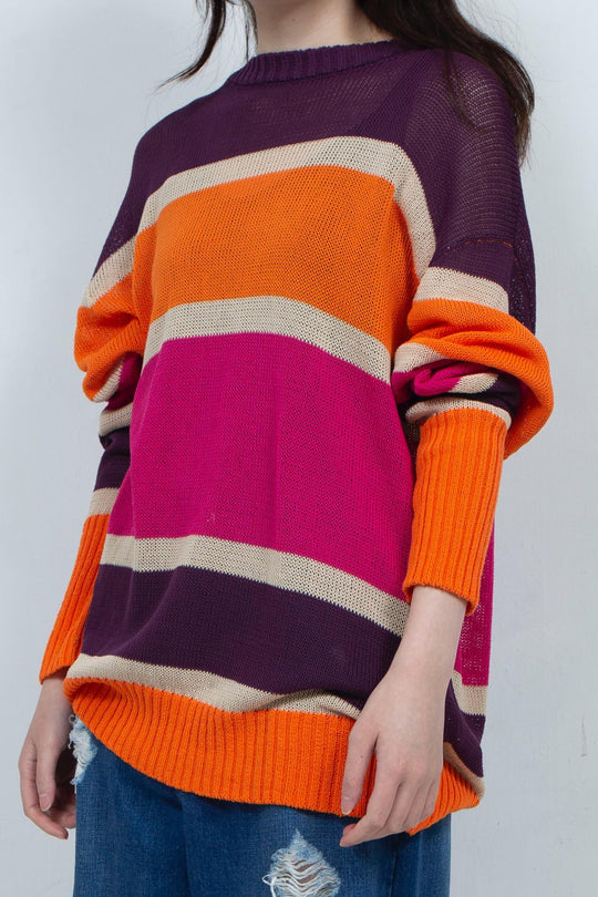 Landscape cotton knit Evening