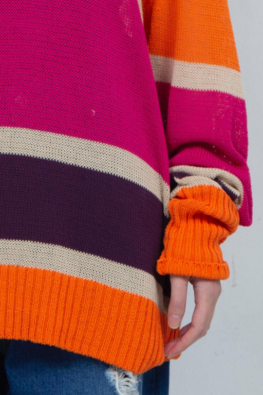 Landscape cotton knit Evening
