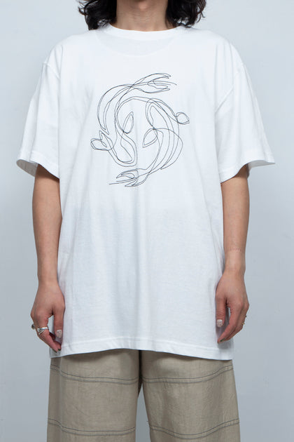 刺繍Tシャツ（鯉） Quatorze（キャトルズ）通販・店舗 渋谷・神泉
