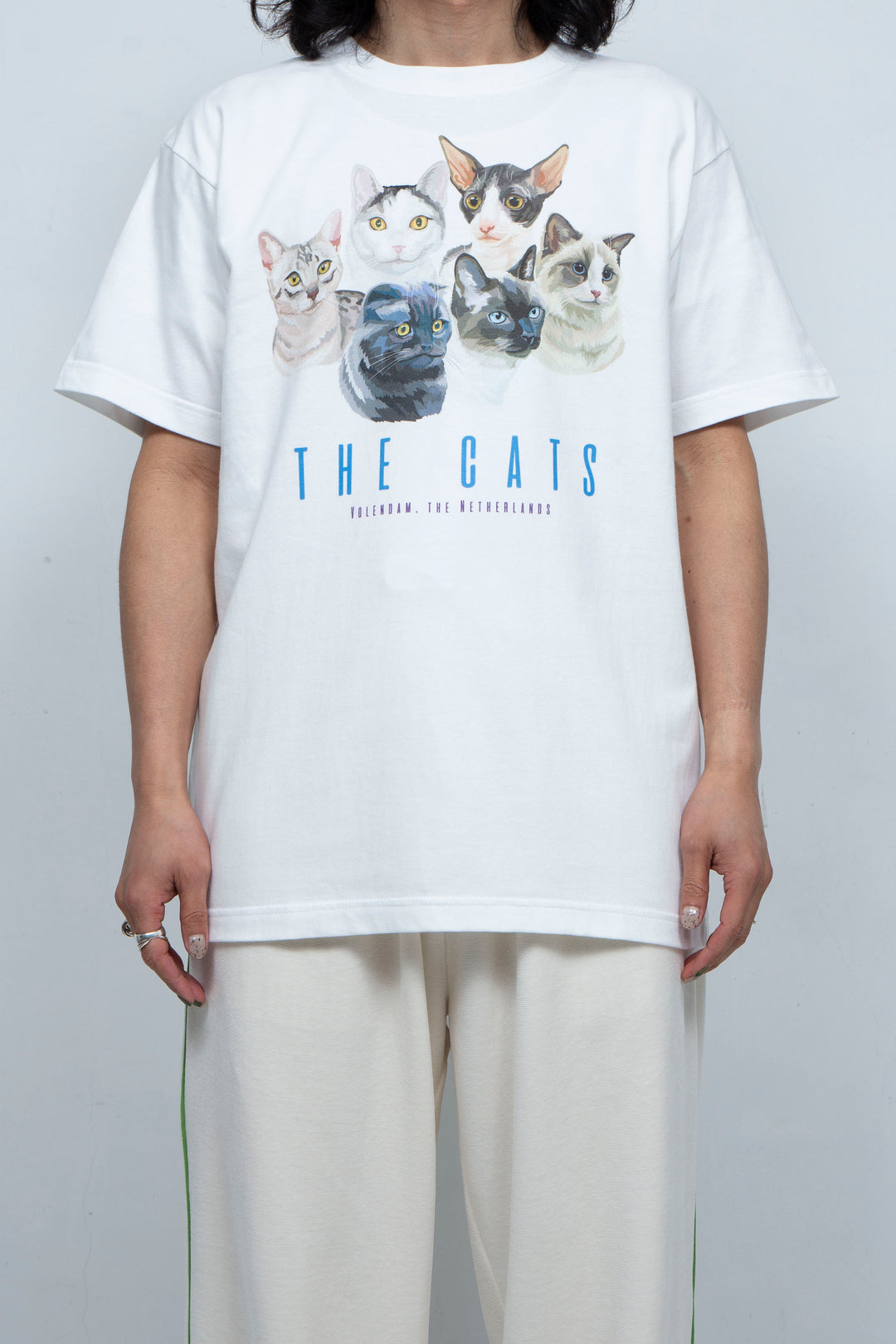 THE CATS HEAVY  TEE