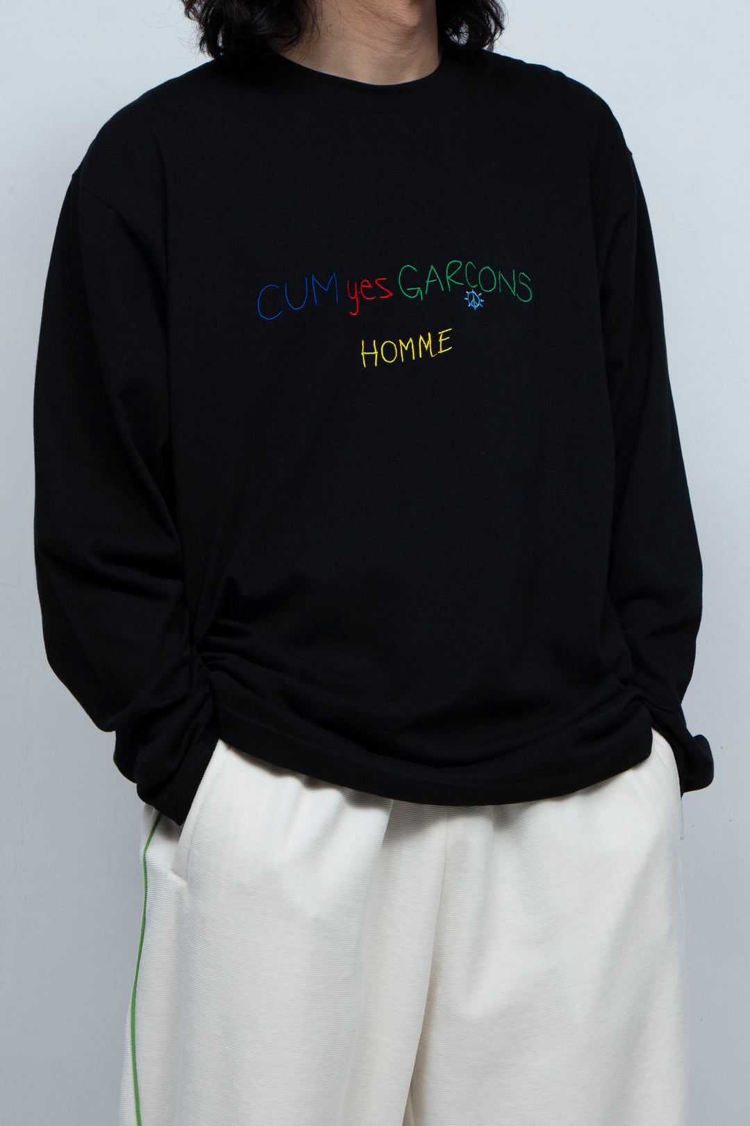 CUM YES GARCONS L/S TEE