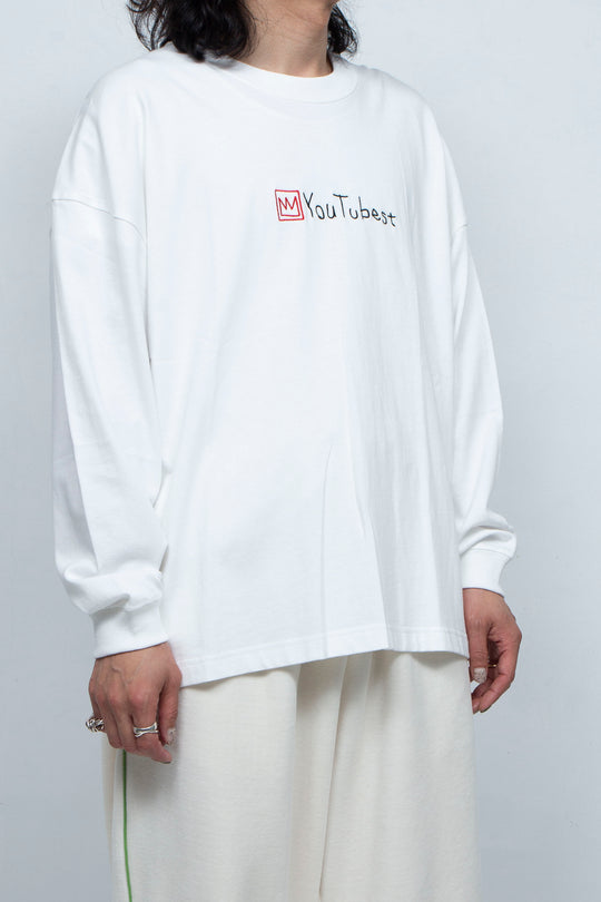 YOU TUBE KING WIDE L/S TEE