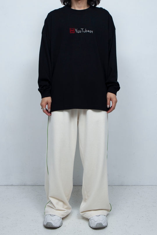 YOU TUBE KING WIDE L/S TEE