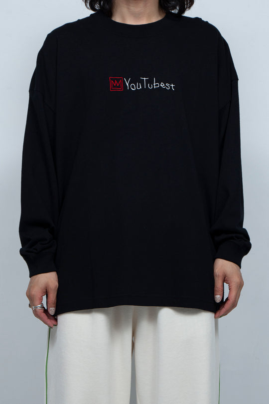 YOU TUBE KING WIDE L/S TEE