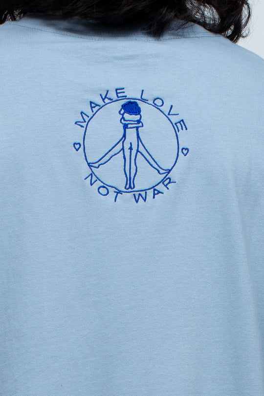 PEACE SYMBOL BIG L/S TEE