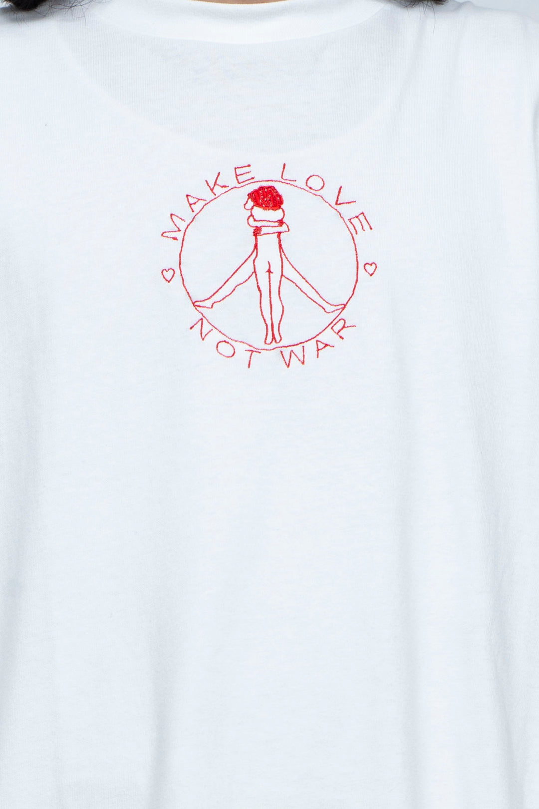 PEACE SYMBOL BIG L/S TEE