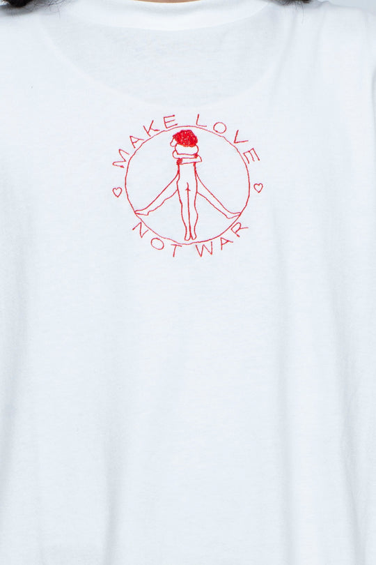 PEACE SYMBOL BIG L/S TEE