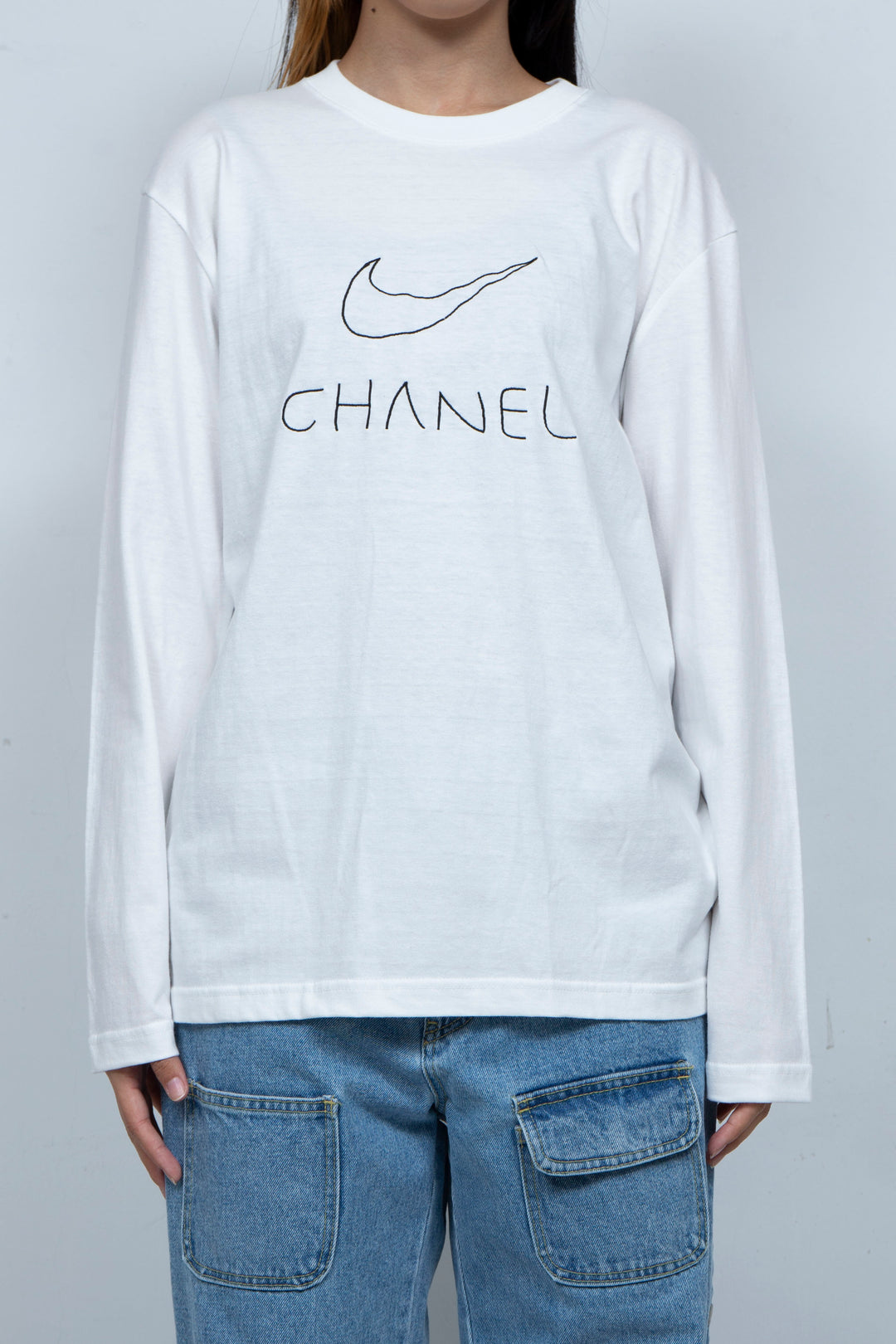 W FAKE L/S TEE