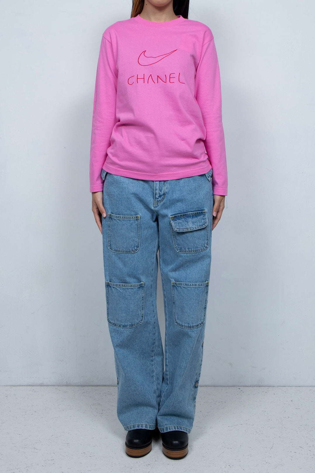 W FAKE L/S TEE