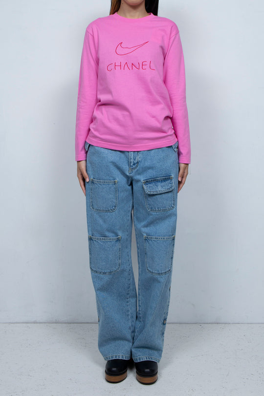 W FAKE L/S TEE